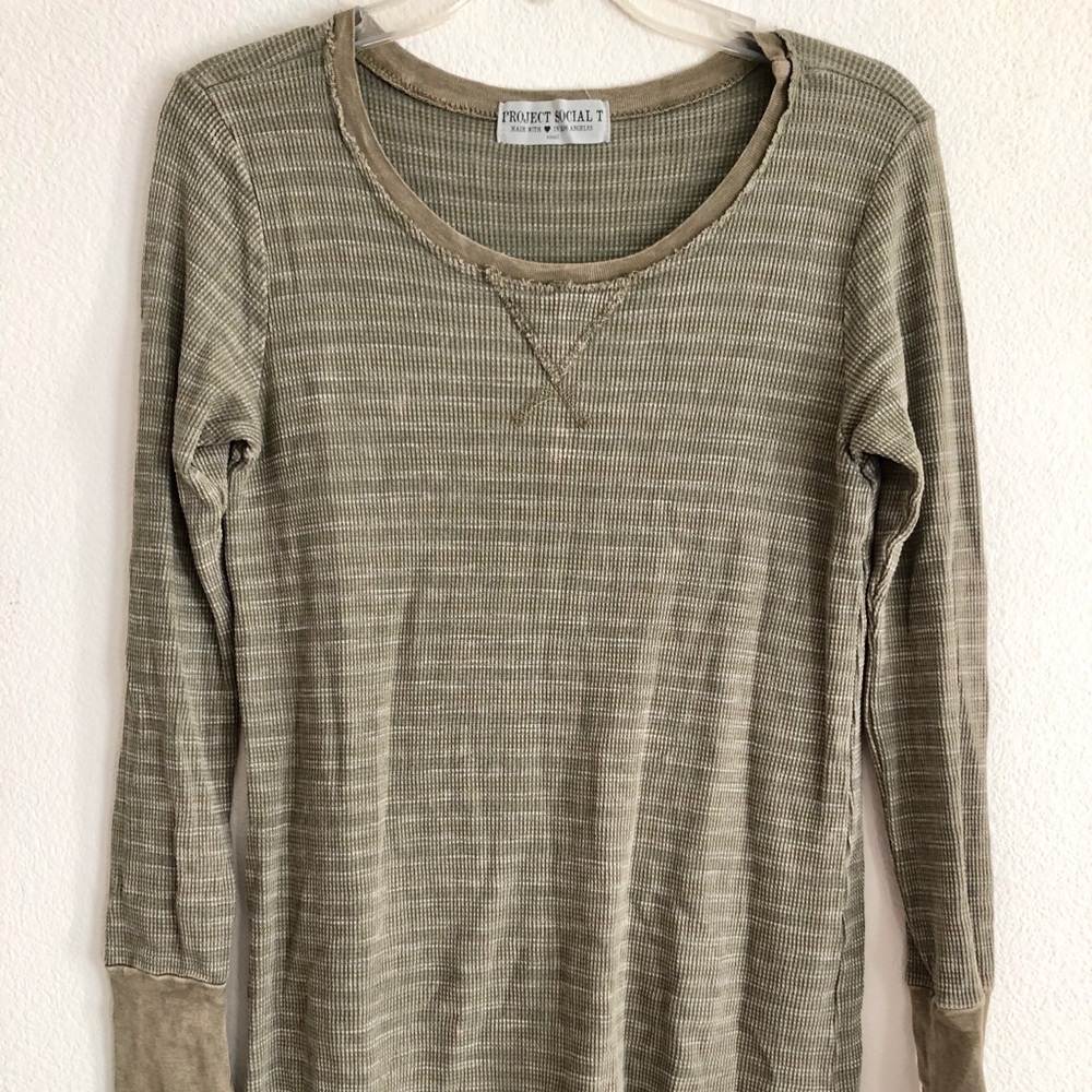 Cute long sleeve thermal dress!